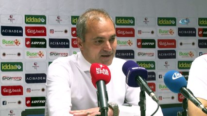 Erkan Sözeri: 'İkinci yarı oyunun hakimi bizdik'