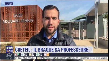 Créteil: deux jeunes en garde à vue après qu'un élève a braqué sa professeure en cours