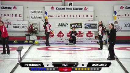 World Curling Tour, Canad Inns Men’s Classic 2018, Team Peterson vs Team Ackland