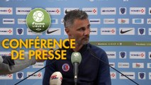 Conférence de presse Paris FC - Châteauroux (0-0) : Mecha BAZDAREVIC (PFC) - Jean-Luc VASSEUR (LBC) - 2018/2019