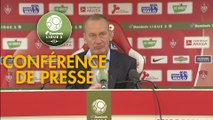Conférence de presse Stade Brestois 29 - FC Lorient (3-2) : Jean-Marc FURLAN (BREST) - Mickaël LANDREAU (FCL) - 2018/2019
