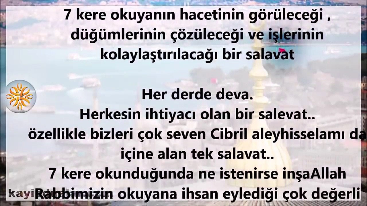 Kim Bu Salavatı 7 Kere Okursa O Kişinin Bütün İstekleri Verilir | Kayıp Dualar