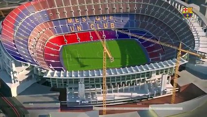 شاهد: 360 مليون يورو لملعب برشلونة الجديد