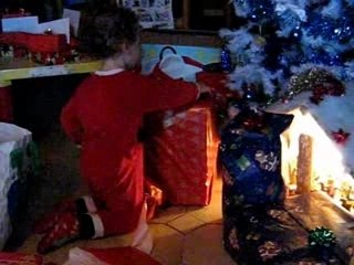 Ouverture des cadeaux ..