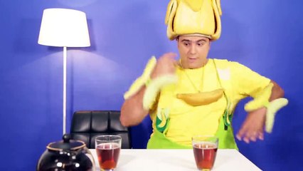 فوزي موزي وتوتي - عفو ومقلب الشاي - Tea prank