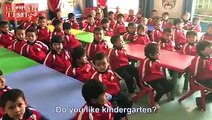 【Video】Listen to the bilingual kids reciting songs in Putonghua. Video taken on Oct 19 shows kindergarten students in Hotan, NW China's Xinjiang, reciting child