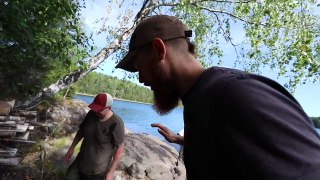 24H Biwak in Schweden mit Kanu und neuer Ausrüstung - Overnighter Übernachtung