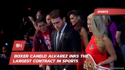 Boxer Canelo Alvarez Just Made A TON Of Money