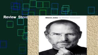 Review  Steve Jobs