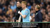 De Bruyne can help Man City achieve our targets - Guardiola