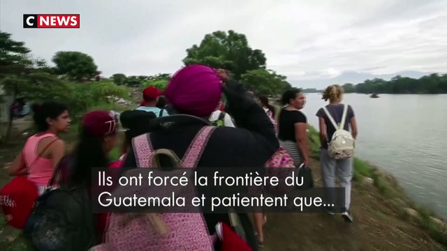 Afflux de migrants à la frontière du Mexique