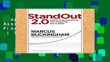 Popular StandOut 2.0: Assess Your Strengths, Find Your Edge, Win at Work