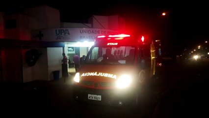 Siate socorre motociclista que caiu em estrada rural