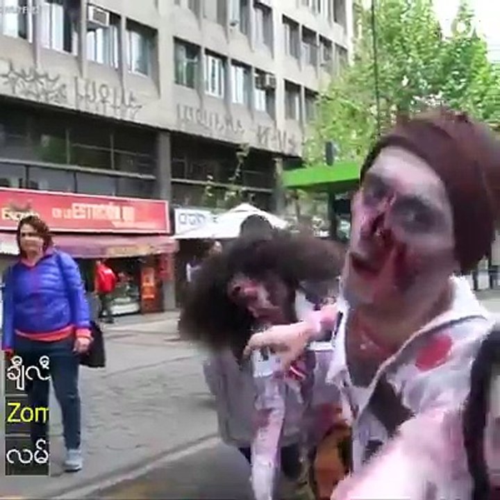 ကမာၻအႏွံ ့ျပန္႔ပြားလာတဲ့ Zombiesေတြ