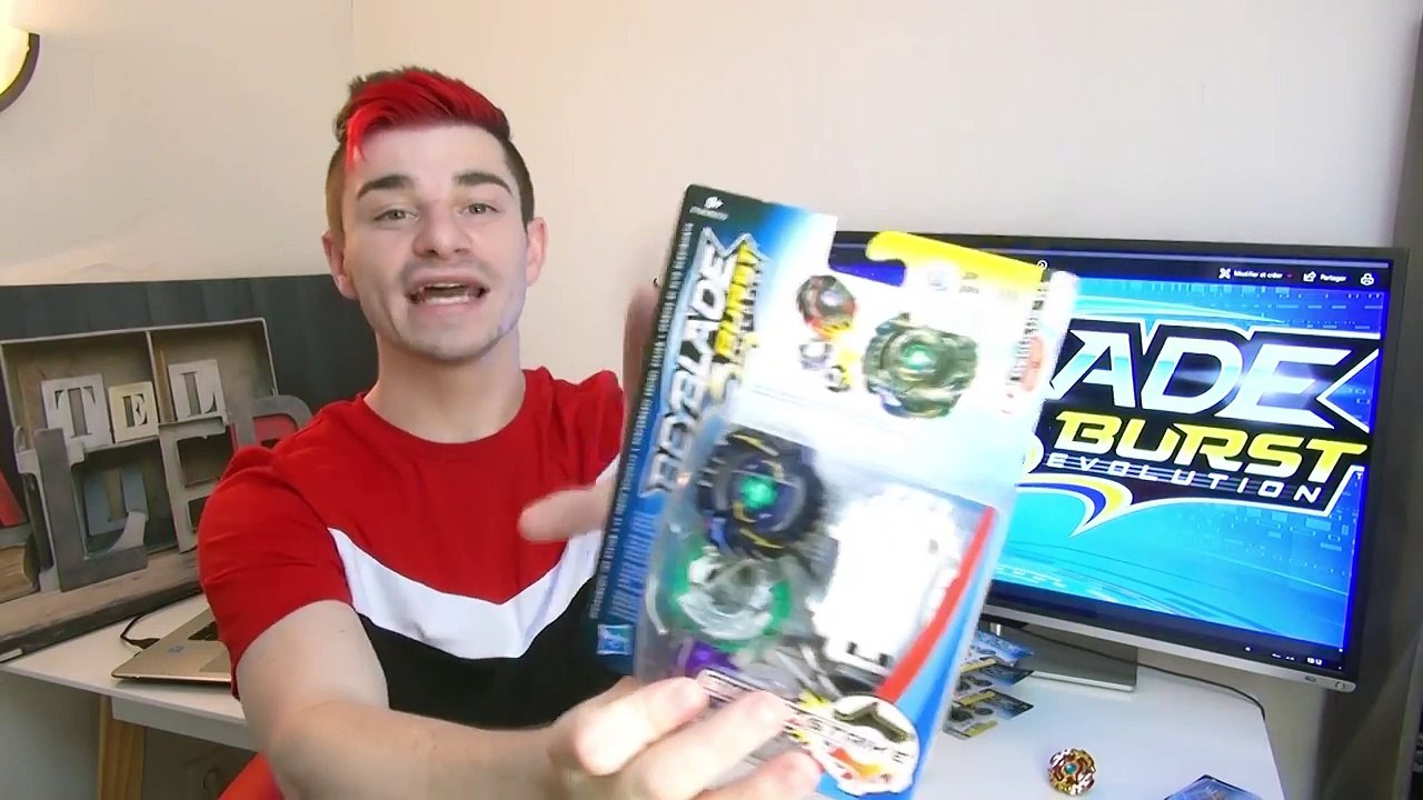 Regulus r3 - TROP STYLÉ !! mais ...... BEYBLADE BURST EVOLUTION déballage test combat