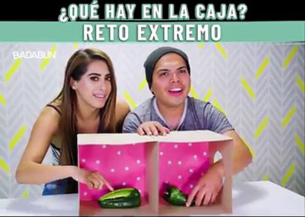 Qué hay en la caja? Reto extremo con Kim Shantal y Tomy Scrots. Badabun. Qué hay en la caja? Reto extremo con Kim Shantal y Tomy Scrots. Badabun.