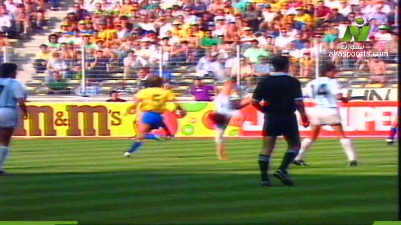 الشوط الثاني مباراة الارجنتين و البرازيل 1-0 ثم...