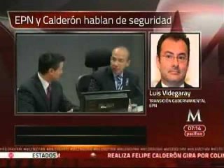 EPN y Calderón hablaron de seguridad en Los Pinos: Videgaray
