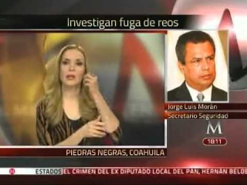 No se presentó motín durante fuga de reos en el Cereso de Piedras Negras: Morán