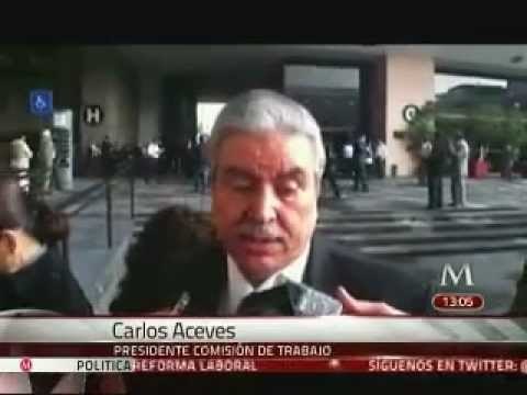 Se reincorpora Carlos Aceves a dictaminación de reforma laboral