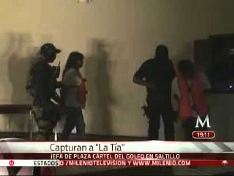 Capturan a "La tía"