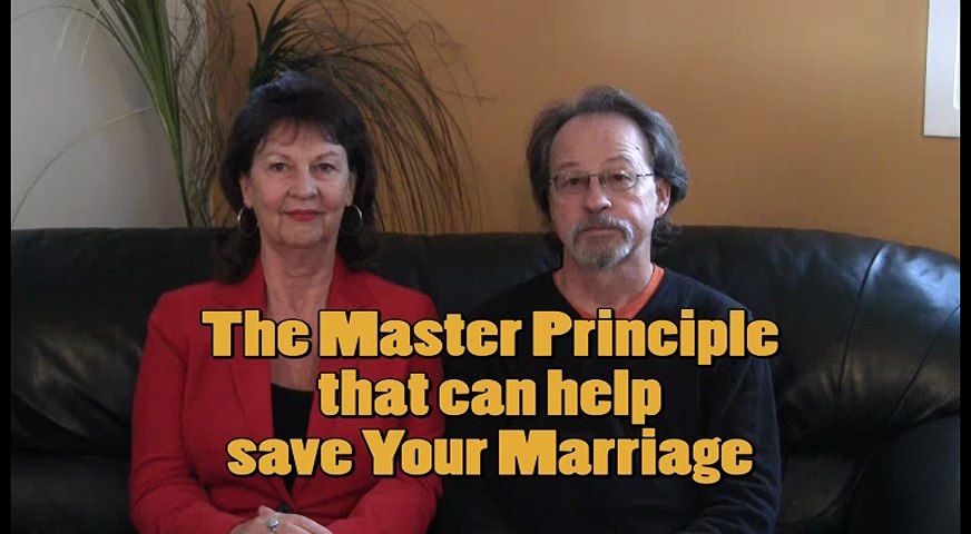 The Master Principle for Successful Marriages