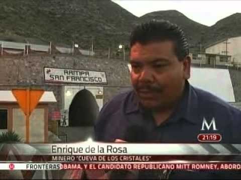 Se descubrieron en Chihuahua cristales considerados de ciencia ficción