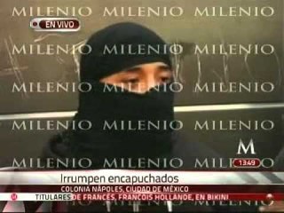 EXCLUSIVA: Encapuchado detalla razones de toma de instalaciones de Michoacán en el DF