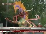 Arranca desfile de Alebrijes Monumentales en el Zócalo capitalino