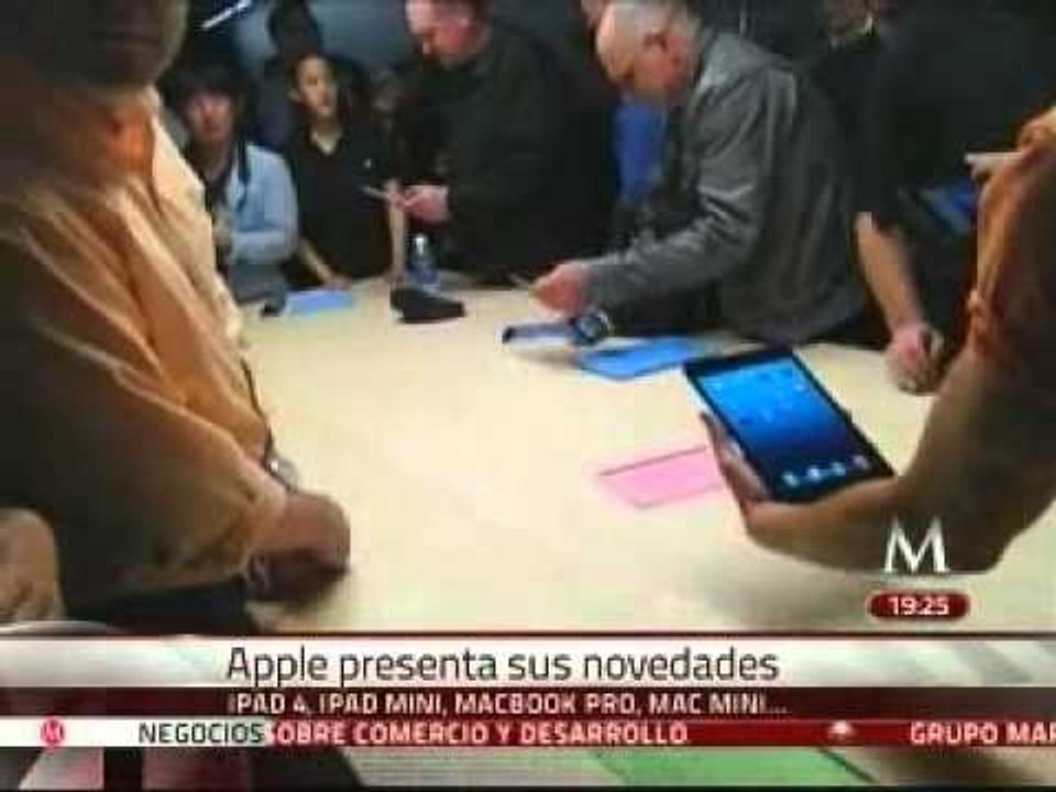 Apple presenta su iPad Mini