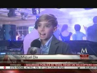 Niño DJ causa sensación en Jalisco