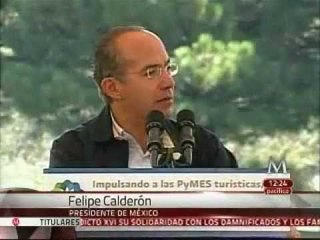 Inaugura Calderón rehabilitación de Parque Recreativo Portezuelo Grande