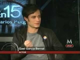 Entrevista a Gael García Bernal "En 15" con Carlos Puig