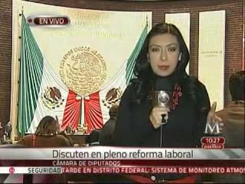 Discuten en pleno reforma laboral en la Cámara de Diputados