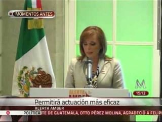 Alerta Amber permitirá una actuación más eficaz: Poiré