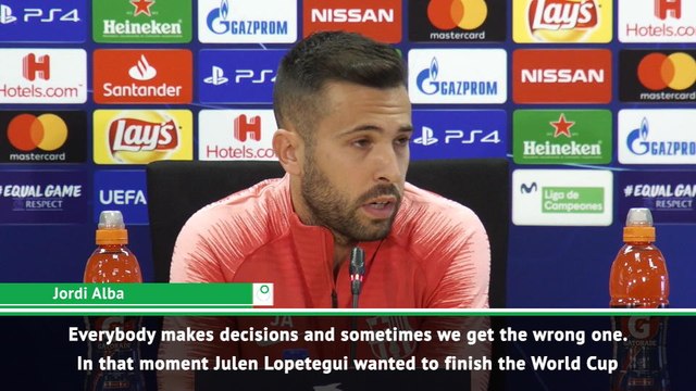 Alba hoping Lopetegui avoids sack at Real Madrid