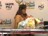 Recupera PGJDF a recién nacido robado a su madre con engaños