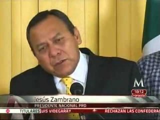 El PRD condena tajantemente todo acto de violencia: Jesús Zambrano