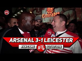 Arsenal 3-1 Leicester City |  Iwobi Was The Best Player On The Pitch! He Worked His Nuts Off!!