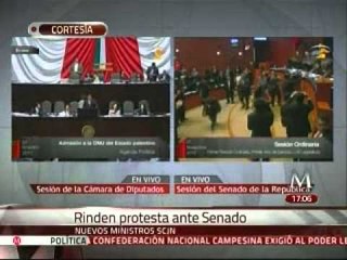 Rinden protesta nuevos ministros de la SCJN