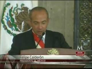 Ofrece Felipe Calderón cena por fin de sexenio