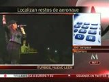 Localizan restos de aeronave en La Colorada Iturbide, Nuevo León