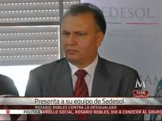 Rosario Robles presenta a su equipo de Sedesol