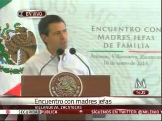 Crecimiento económico, la única forma de combatir la pobreza: Peña