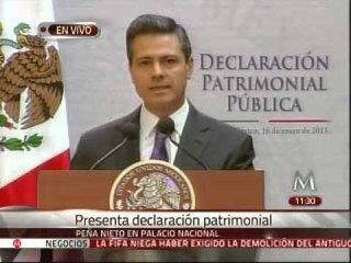 Gana Peña 193 mil 478 pesos y tiene 9 propiedades, según su declaración