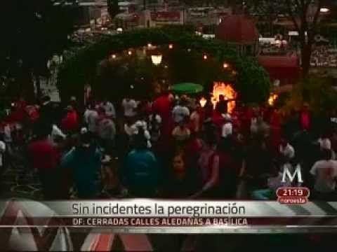 Sin incidentes hasta el momento la llegada de peregrinos a la Basílica de Guadalupe
