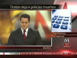 Reportan 4 muertos tras enfrentamiento en Ayotlán, Jalisco