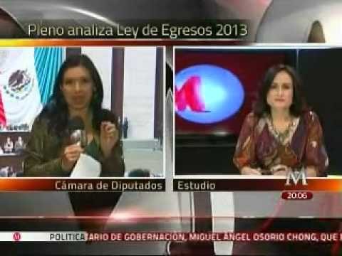 Pleno analiza Ley de Egresos 2013