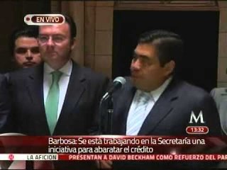 Acuerdan PRD y Videgaray trabajar en deuda de estados