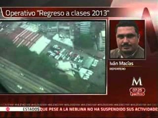Se implementa operativo "Regreso a clases 2013"